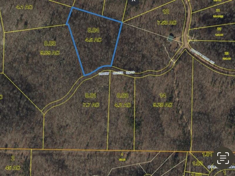 2 Beautiful Lots for Sale Near Clea : Annapolis : Iron County : Missouri