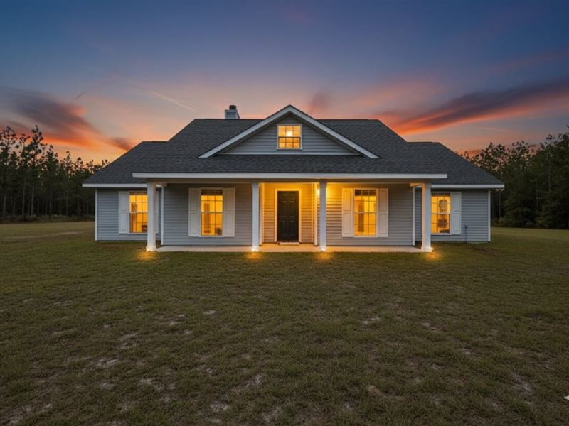 Peaceful Country Living on 10 Acres : Lee : Madison County : Florida