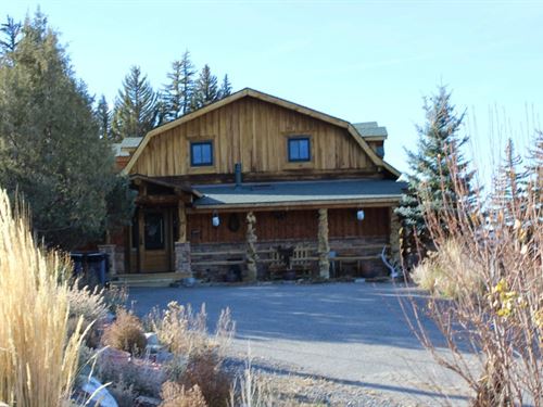 Wind River Chalet : Dubois : Fremont County : Wyoming