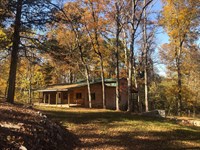 3 Bed 2.5 Bath Log Home in Silva : Silva : Wayne County : Missouri