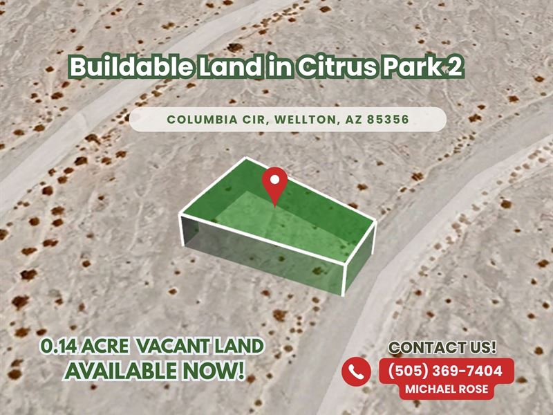 .14 Acre Lot in Wellton : Wellton : Yuma County : Arizona