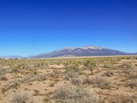 Mountain Land Near Great Dunes : Alamosa : Colorado