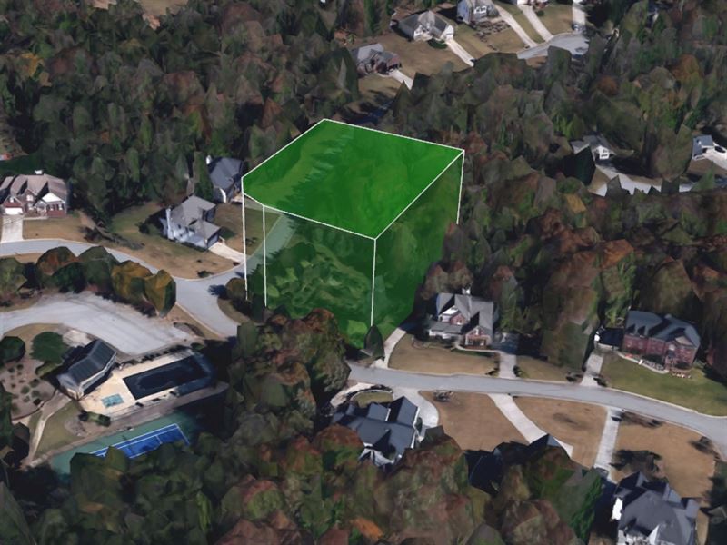 .37 Acre Lot in Flowery Branch GA : Flowery Branch : Hall County : Georgia