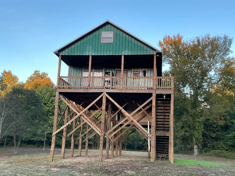 1 Acre with a Fully-Furnished Cabin : Bald Knob : White County : Arkansas