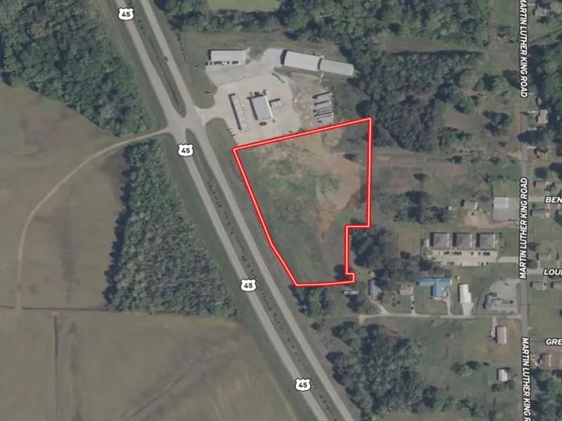 6 Acre Commercial Lot in Monroe Cou : Nettleton : Monroe County : Mississippi