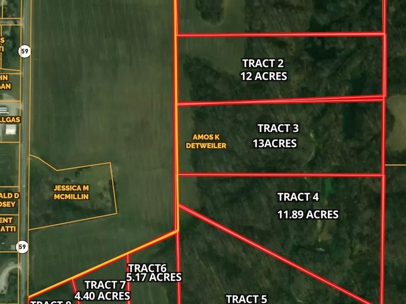 Tract 2 CR 1200 North : Brazil : Clay County : Indiana