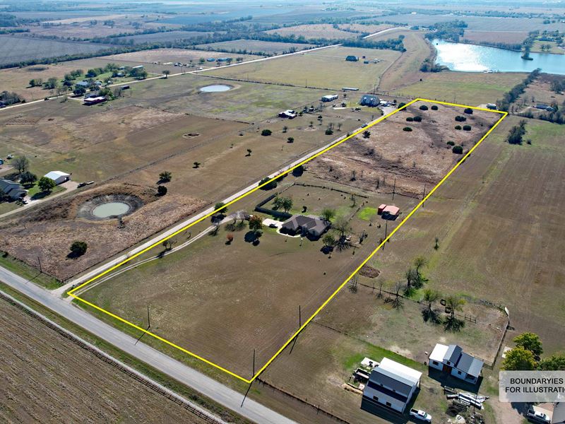 4 Bdrm 2 1/2 Bath, 10 Ac, Troy Isd : Troy : Bell County : Texas