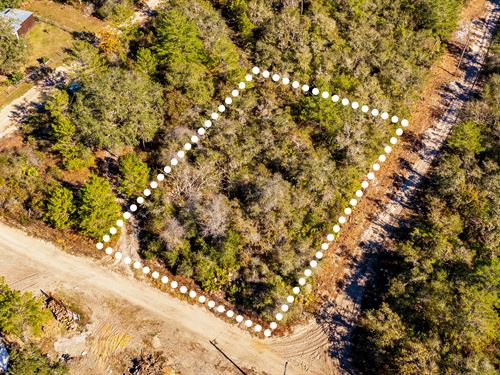 Shaded Corner Lot for Simple Living : Umatilla : Marion County : Florida