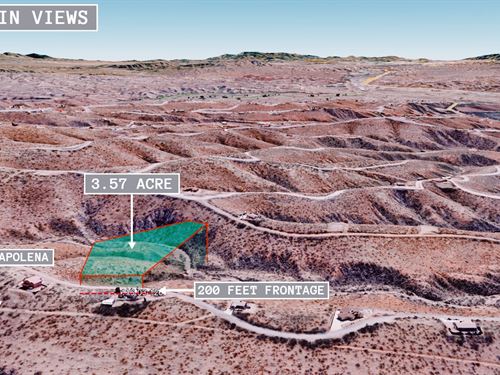 3.57 Acre in Rio Rico, $250/Mo : Rio Rico : Santa Cruz County : Arizona