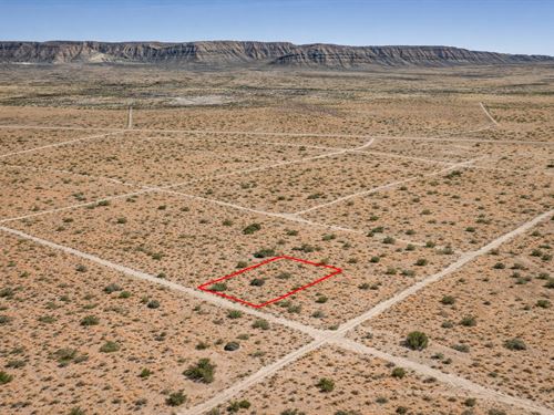 .83 Acre Easy Access, $250/Mo : El Paso : Texas