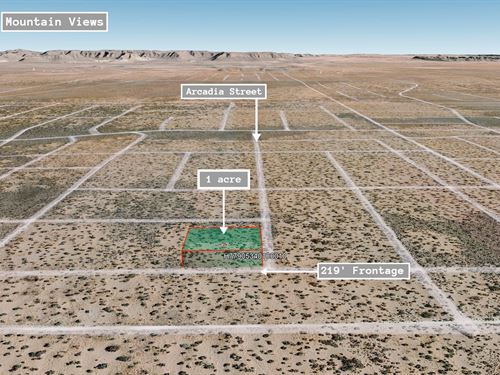 1 Acre in El Paso, $375/Mo : El Paso : Texas
