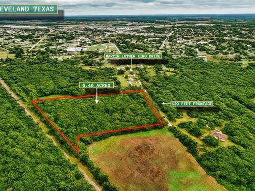 6.46 Acre in Cleveland, $5500/Mo : Cleveland : Liberty County : Texas