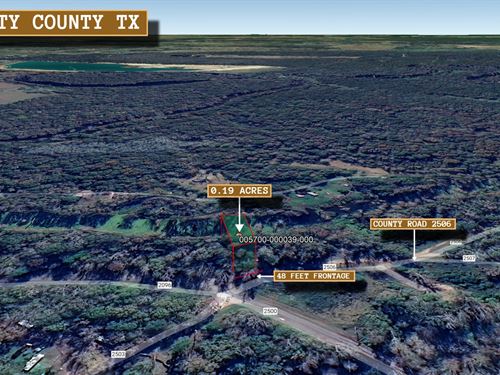 .19 Acre in Liberty, $150/Mo : Liberty : Texas
