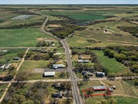 .13 Acre on Main St, Utilities Rea : Oakwood : Leon County : Texas
