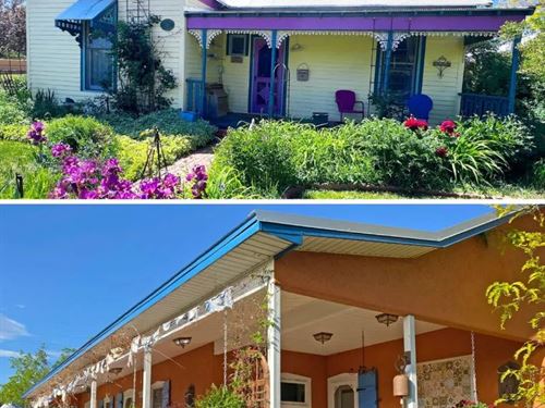 132 & 134 E Virginia St, Laveta, CO : La Veta : Huerfano County : Colorado