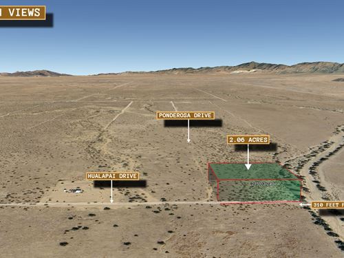 2.06 Acre in Golden Valley, $250/M : Golden Valley : Mohave County : Arizona