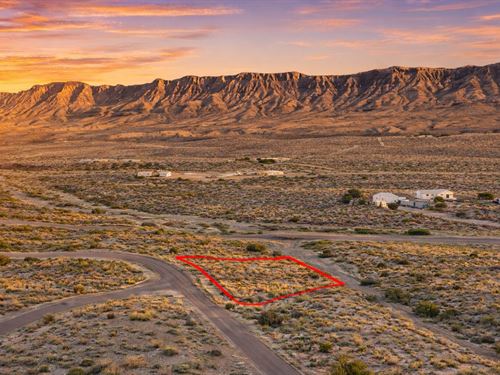 .63 Acre Mountain Views : Meadview : Mohave County : Arizona
