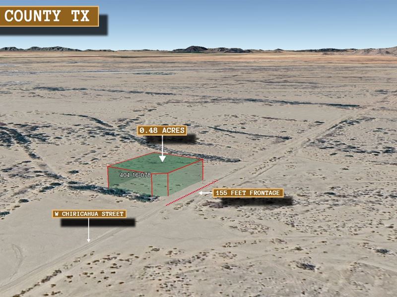 .48 Acre in Eloy, $200/Mo : Eloy : Pinal County : Arizona