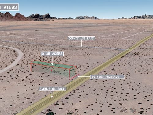 .35 Acre in Dateland, $150/Mo : Dateland : Yuma County : Arizona