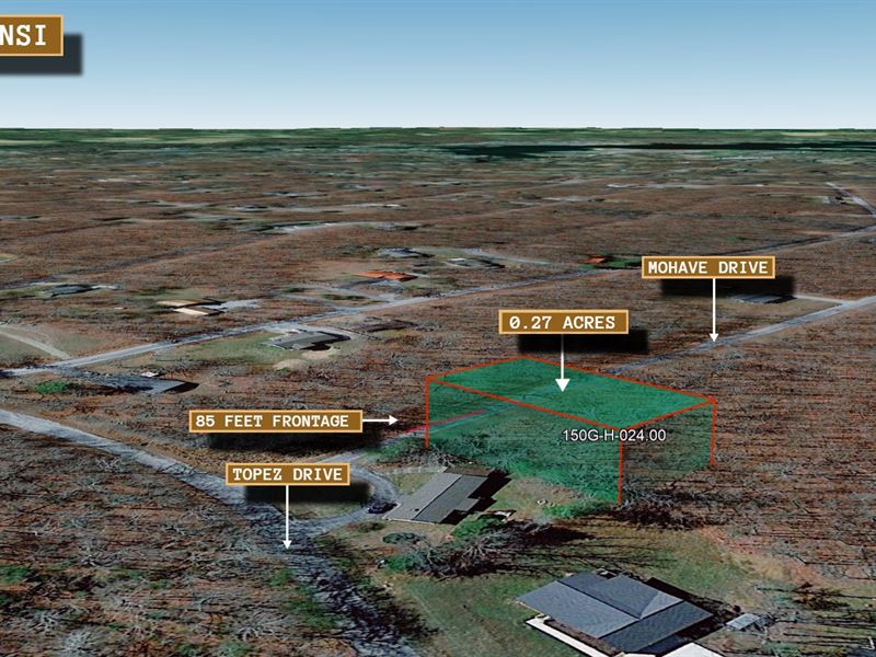 .27 Acre in Crossville, $175/Mo : Crossville : Cumberland County : Tennessee