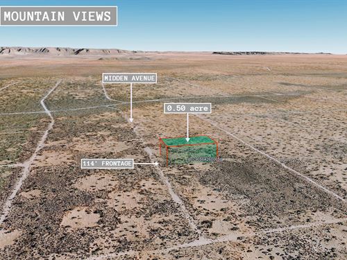 .5 Acre in El Paso, $200/Mo : El Paso : Texas
