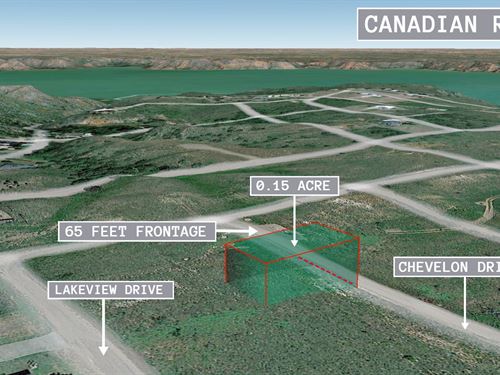 .15 Acre in Fritch, $150/Mo : Fritch : Hutchinson County : Texas