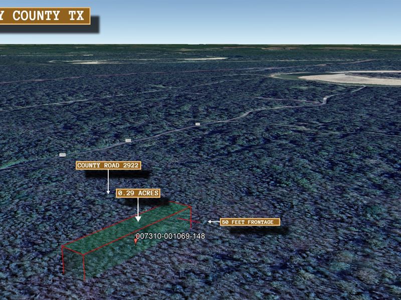 .29 Acre in Cleveland, $175/Mo : Cleveland : Liberty County : Texas