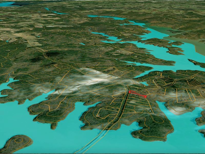 1.5-Acre Lake Lot at Lake Russell : Elberton : Elbert County : Georgia