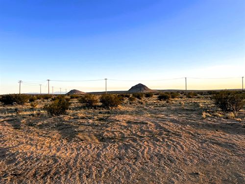 Owner Financing, Water in Road : California City : Kern County : California