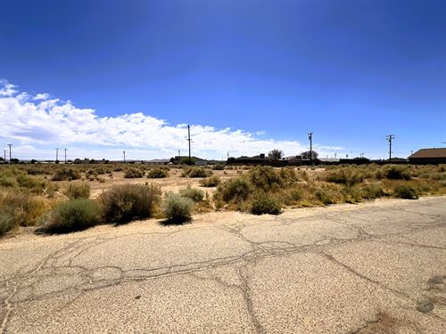 $382.53/Mo, Paved, Power & Water : California City : Kern County : California