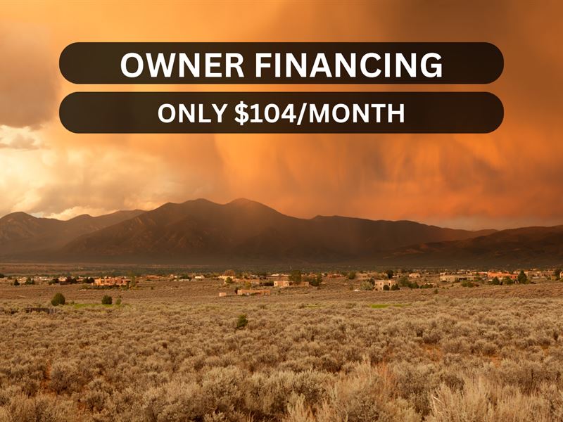 Off-Grid Lot Near Us-64 and Taos : Tres Piedras : Taos County : New Mexico