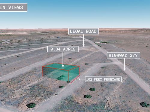 .34 Acre Owner Financing : Concho : Apache County : Arizona