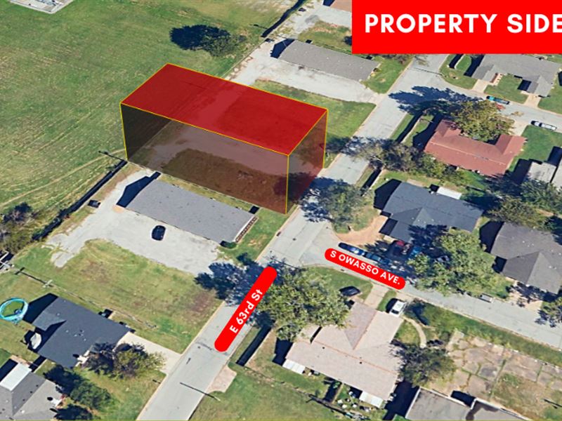 Cleared Tulsa Lot : Tulsa : Tulsa County : Oklahoma