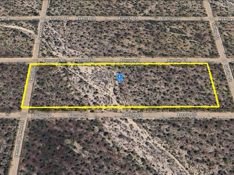 $462.49 Down, Peaceful Surroundings : Mojave : Kern County : California