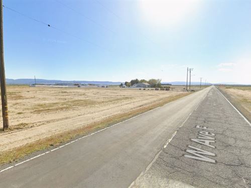Over 2 Acres Commercial Zoned : Lancaster : Los Angeles County : California