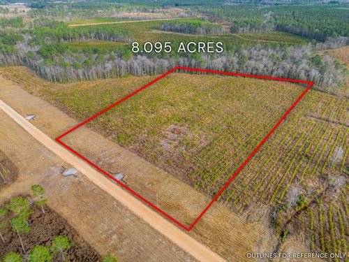 Lot 9, Lanes Creek Farms : Brooklet : Bulloch County : Georgia