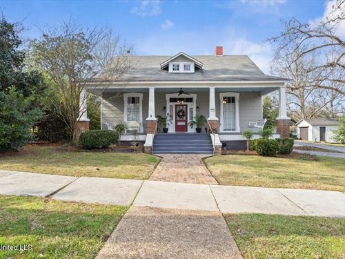 Restored Historic Home in Town : McComb : Pike County : Mississippi