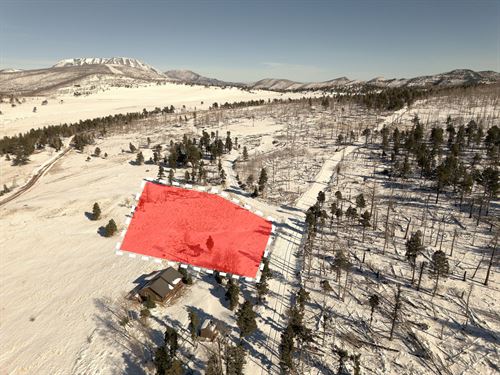 Scenic Mountain Surroundings : Fort Garland : Costilla County : Colorado