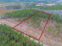 Lot 18, Lanes Creek Farms : Brooklet : Bulloch County : Georgia