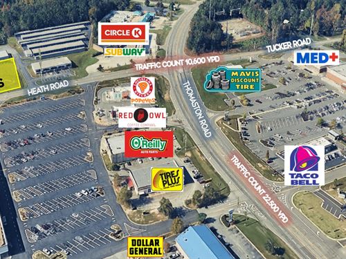 Thriving Commercial Corridor : Macon : Bibb County : Georgia