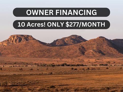 10 Acres of Prime Land in TX : Shafter : Presidio County : Texas