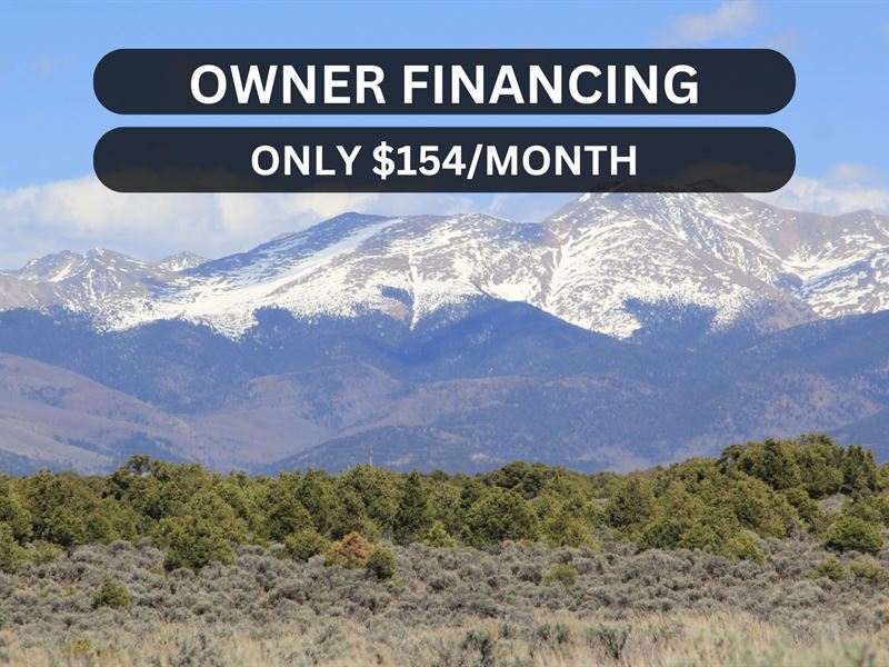 Beautiful Mountain Views : San Luis : Costilla County : Colorado