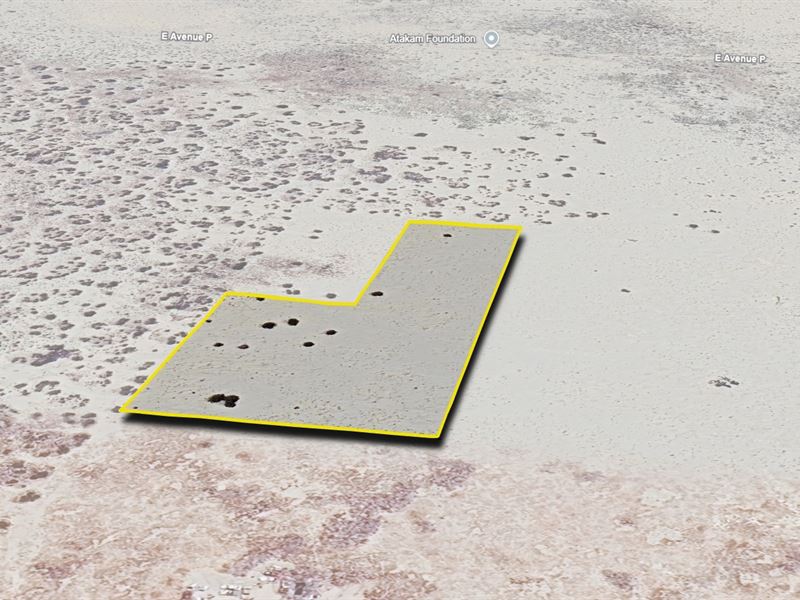 Zoned Light Industrial Property : Palmdale : Los Angeles County : California