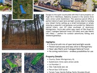 Private Mobile Home Sanctuary : Mathews : Montgomery County : Alabama