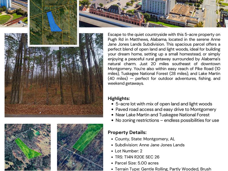 Private Mobile Home Sanctuary : Mathews : Montgomery County : Alabama