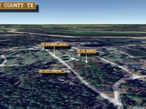 .19 Acre in Huntsville, $225/Mo : Huntsville : Walker County : Texas
