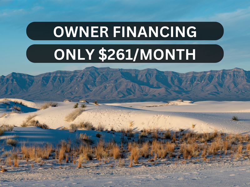 Wide-Open Space with Scenic Views : El Morro Valley : Cibola County : New Mexico