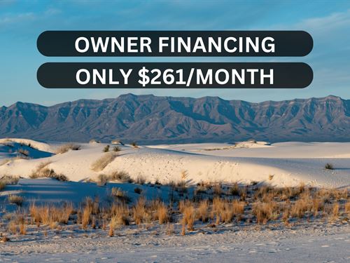 Wide-Open Space with Scenic Views : El Morro Valley : Cibola County : New Mexico