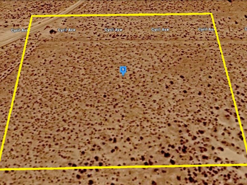 $293.22 Down, Calm Environment : Edwards : Kern County : California