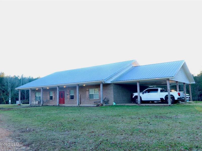 Country Home on 3 Acres in Liberty : Liberty : Amite County : Mississippi